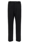 Moncler Genius Frgmt Trousers With Belt Loops And Pockets In Black