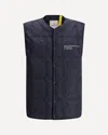 Moncler Genius Moncler X Frgmt Vaile Blue Vest In Nylon