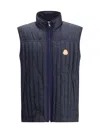 Moncler Genius X Gilga Farm By Donald Glover Tangerine Down Vest In Blue