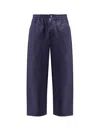 Moncler Genius Moncler X Gilga Farm Designed By Donald Glover Cotton Blend Trousers In Blue