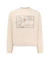 Moncler Genius Moncler X Gilga Farm By Donald Glover Cotton Sweatshirt In Multi