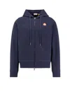 Moncler Genius Moncler X Gilga Farm Designed By Donald Glover Cotton Sweatshirt In Blue