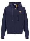 Moncler Genius Blue Moncler X Gilga Farm Zip-up Hoodie In Blue
