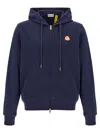 Moncler Genius Blue Moncler X Gilga Farm Zip-up Hoodie In Blue
