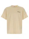 Moncler Genius Moncler X Gilga Farm Designed By Donald Glover Cotton T-shirt In Nude