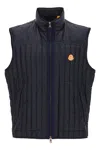 Moncler Genius X Gilga Farm By Donald Glover Tangerine Down Vest In Blue