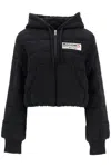 Moncler Genius Moncler X Palm Angels Zip-up Down Jacket In Black