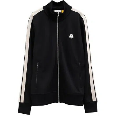 Pre-owned Moncler Genius Moncler X Palm Angels Black Polyester Sweater