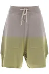 MONCLER GENIUS MONCLER X RICK OWENS LOOSE FIT CASHMERE SHORTS