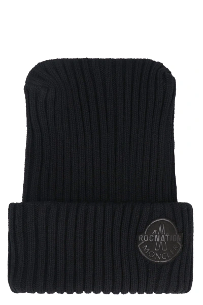 Moncler Genius Moncler X Roc Nation Designed By Jay-z - Wool Hat In Black