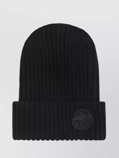Moncler Genius Moncler X Roc Nation Jay-z Beanie Hat In Black