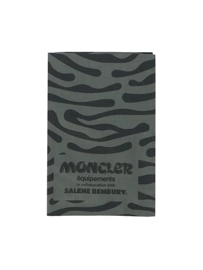 Moncler Genius Moncler X Salehe Bembury Printed Scarf In Blue