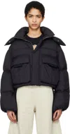 Moncler Genius Moncler X Willow Smith Black Kar Down Jacket In 999 Black