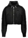 Moncler Genius Malek 6 Moncler Willow Smith Jacket With Logo Patch And Iconic Metal Detail In Black