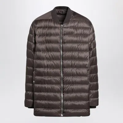 Moncler Genius Mud-colored Quilted Zip-up Down Jacket In Brown