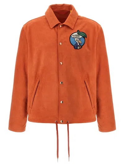 Moncler Genius Navel Puffer Jackets Orange