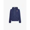 Moncler Genius Blue Moncler X Gilga Farm Zip-up Hoodie In Blue