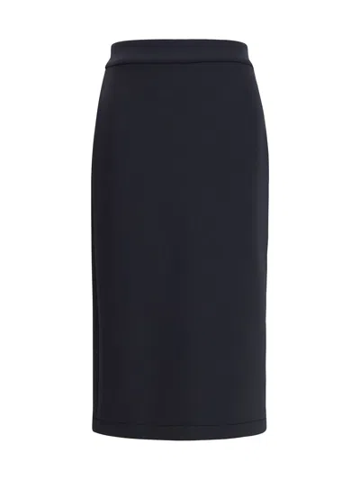Moncler Genius Neoprene Skirt By Moncler X Ee72 By Edward Enninful In Black