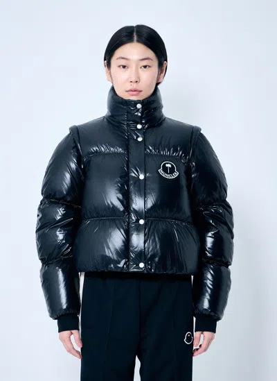 Moncler Genius Noella Short Down Jacket In Black