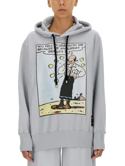 MONCLER GENIUS MONCLER GENIUS "OLIVIA" PRINT SWEATSHIRT