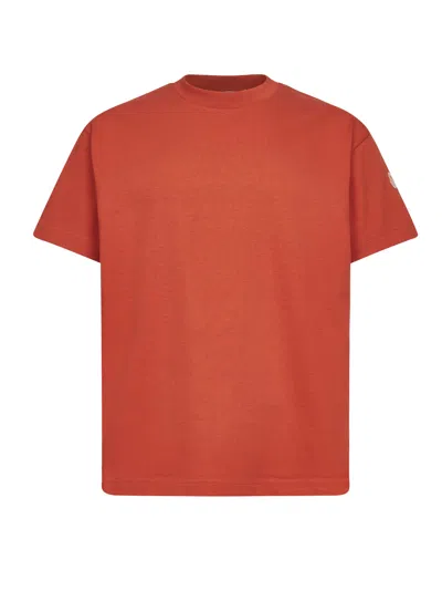Moncler Genius Orange Cotton Moncler X Gilga Farm T-shirt