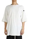 Moncler Genius Moncler + Rick Owens Crewneck Ss T In White