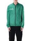 Moncler Genius Moncler X Fragment Hiroshi Fujiwara Ostria Bomber Jacket With Zip Closure In Green
