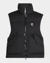 Moncler Genius X Ee72 By Edward Enninful Otis Down Vest In Black