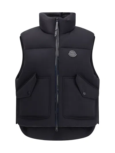 Moncler Genius Otis Padded Gilet From Moncler X Ee72 By Edward Enninful In Blue