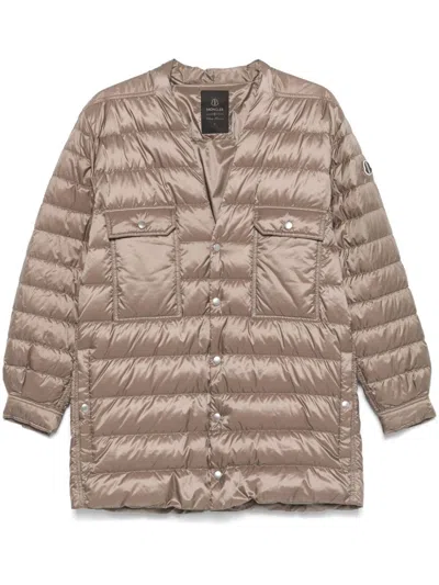 Moncler Genius Outershirt Jacket In Neutrals