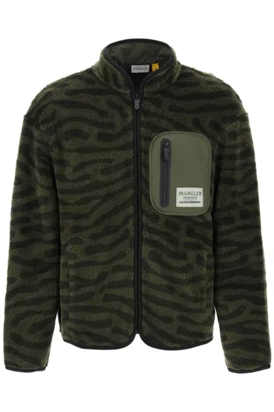Moncler Genius Outerwear In Greenolive