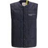 Moncler Genius Moncler X Frgmt Vaile Blue Vest In Nylon In Blue