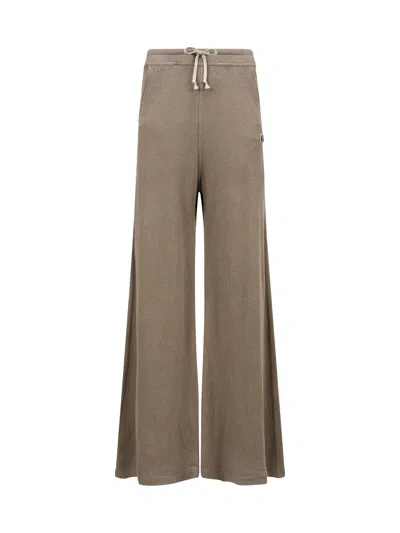 Moncler Genius Oversized Trousers With Logo In Grey