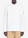 Moncler Genius Padded Shirt Jacket In White