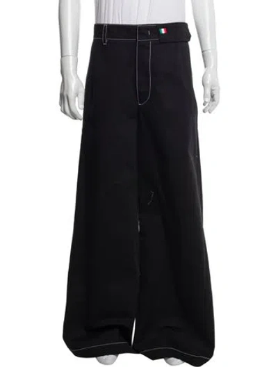 Pre-owned Moncler Genius Pants In Black