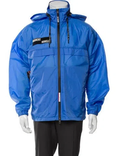 Pre-owned Moncler Genius Parka In Blue