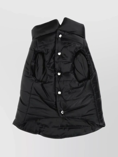Moncler Genius Kids' Poldo Dog Couture Sleeveless Quilted Jacket In Black