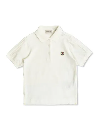 Moncler Genius Kids' Cotton Pole In White