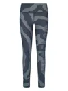 Moncler Genius Print Leggings In Gray