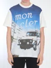 Moncler Genius T-shirt With Moncler X Mercedes-benz By Nigo Print In Multi