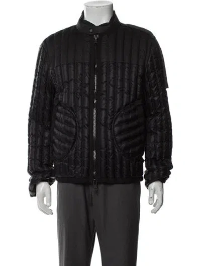 Pre-owned Moncler Genius Puffer Coat In Black