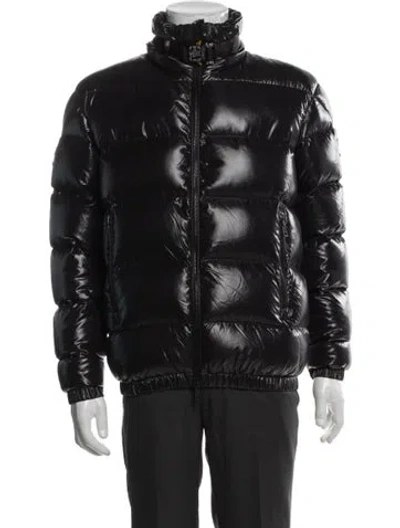 Pre-owned Moncler Genius Puffer Coat In Black