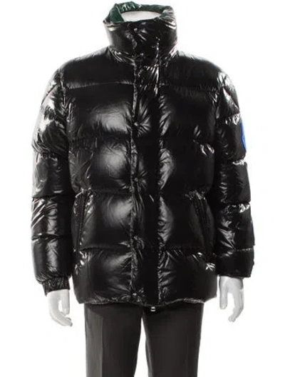 Pre-owned Moncler Genius Puffer Coat In Gray