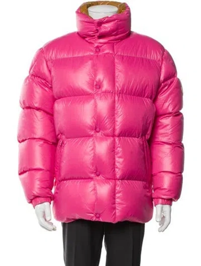 Pre-owned Moncler Genius Puffer Coat In Pink