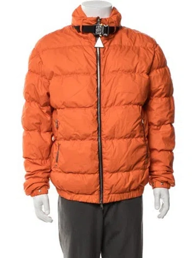 Pre-owned Moncler Genius Puffer Coat W/ Tags In Orange