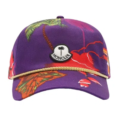 Moncler Genius Purple Cotton Hats & Cap