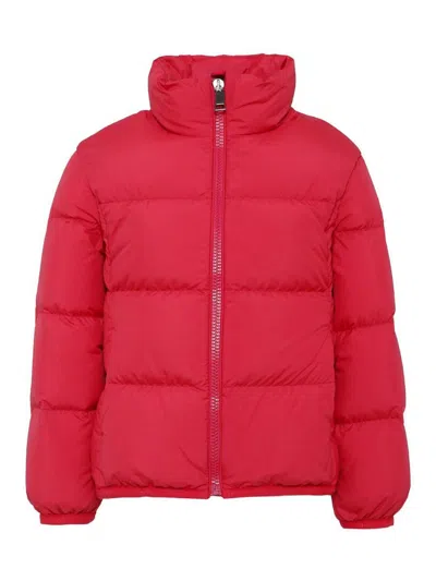 Moncler Genius Kids' Quilted Down Jacket In Red