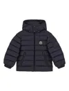 Moncler Genius Quilted Jacket In Azul Oscuro