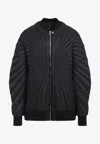 Moncler Genius Moncler Rick Owens Mu02d1a01 Radiance Peter Jacket In Black
