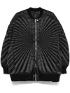 Moncler Genius Moncler Rick Owens Mu02d1a01 Radiance Peter Jacket In Black